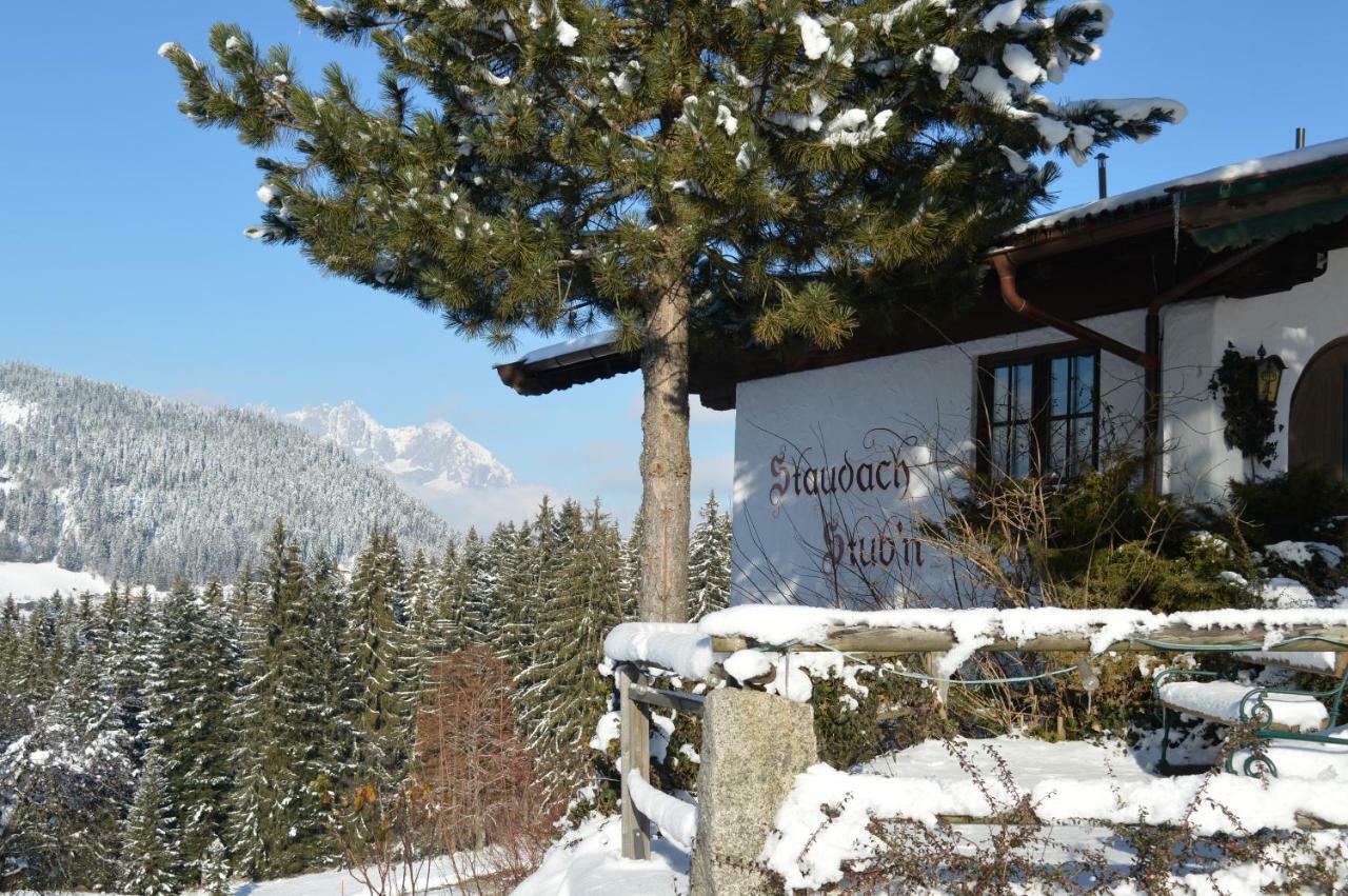 Berggasthof Staudachstub'N 蒂罗尔-基希贝格 外观 照片